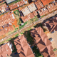 A highway separates a slum from an upscale neighborhoods in the Nairobi suburb of Loresho in Kenya.